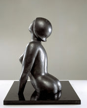 "Black Lady" by Karen Salicath Jamali, Bronze and Granite