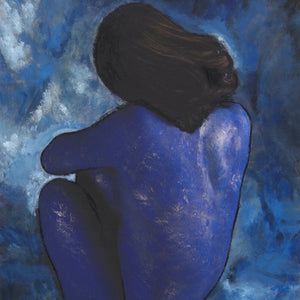Blue Nude by Michael Francis, Archival Quality Fine Art Print