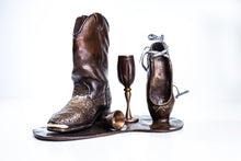 If the Shoe Fits by K.G. Romine, Bronze Sculpture