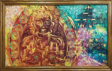 Buddha by Natali Sokolova, Painting on Silk