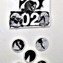 "No.200926" by Michiyoshi DEGUCHI, Oil, Cotton, Plywood, Photo, Plexiglas