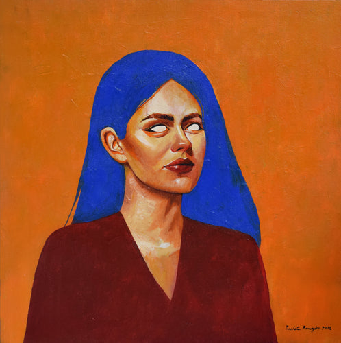 Devil by Pracheta Banerjee, Acrylic on Canvas