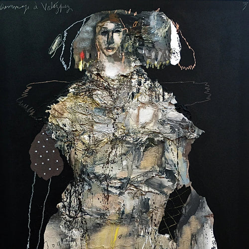 The White Infante by Jean-Louis Bessede, Acrylic on Wood
