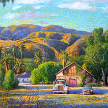 Camulos Ranch by Wayne Weberbauer, Oil and Acrylic on Canvas