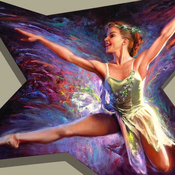 Dancer in Motion by Wil Cormier, Oil on Canvas