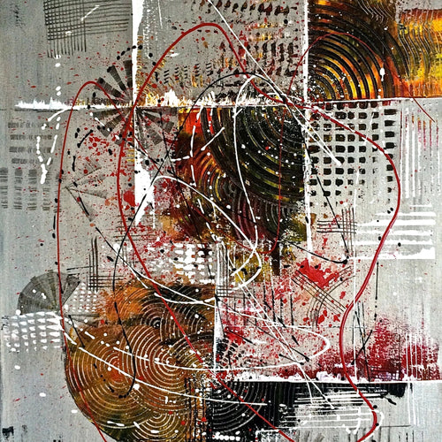 Dynamic by Ana Gonçalves, Acrylic on Canvas