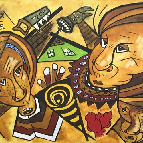 Now the Big Guns by Paul Scott Malone, Acrylic on Canvas