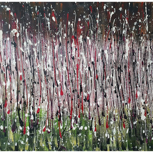 Fields by Yael Yael, Acrylic and Oil on Canvas