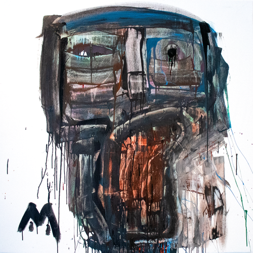 Foul-Up by Cael Pipin, Acrylic on Canvas