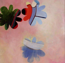 Flowers by Carole Freysz Gutierrez, Acrylic on Canvas