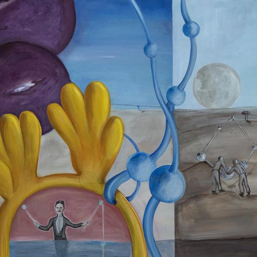 God's Finger by Patrick Hochleitner, Oil on Canvas