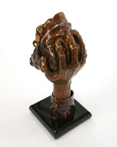 Helping Hand by K.G. Romine, Bronze Sculpture