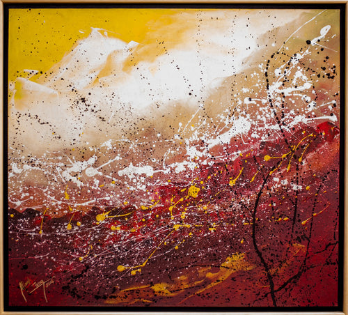 Caos by Alfredo Faria, Acrylic on Canvas