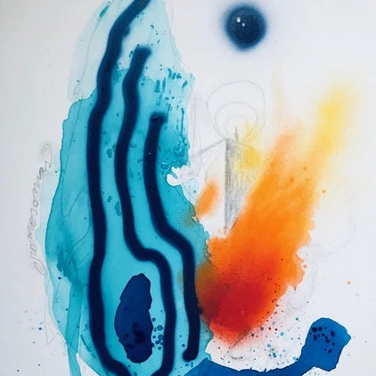 Cromosomas by Carlos Maneiro, Mixed Media on Canvas