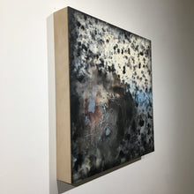 Open Ended by contemporary abstract artist Shane Townley, Wax and Acrylic on Wood Panel