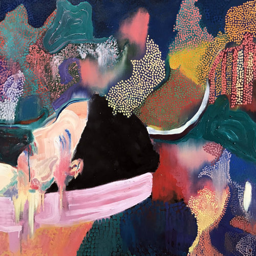Bathing Otherwise By Brad Necyk, Oil On Canvas