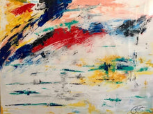 "Mar Blanco" By Tetyana Bibik, Acrlyic on Gallery Canvas