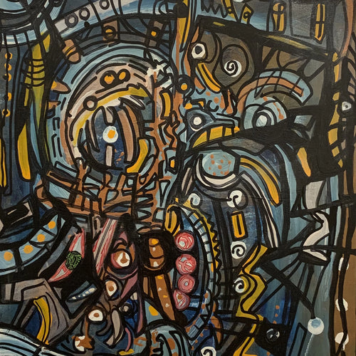 Untitled 2 by Rashed Al-Alban, Mixed Media