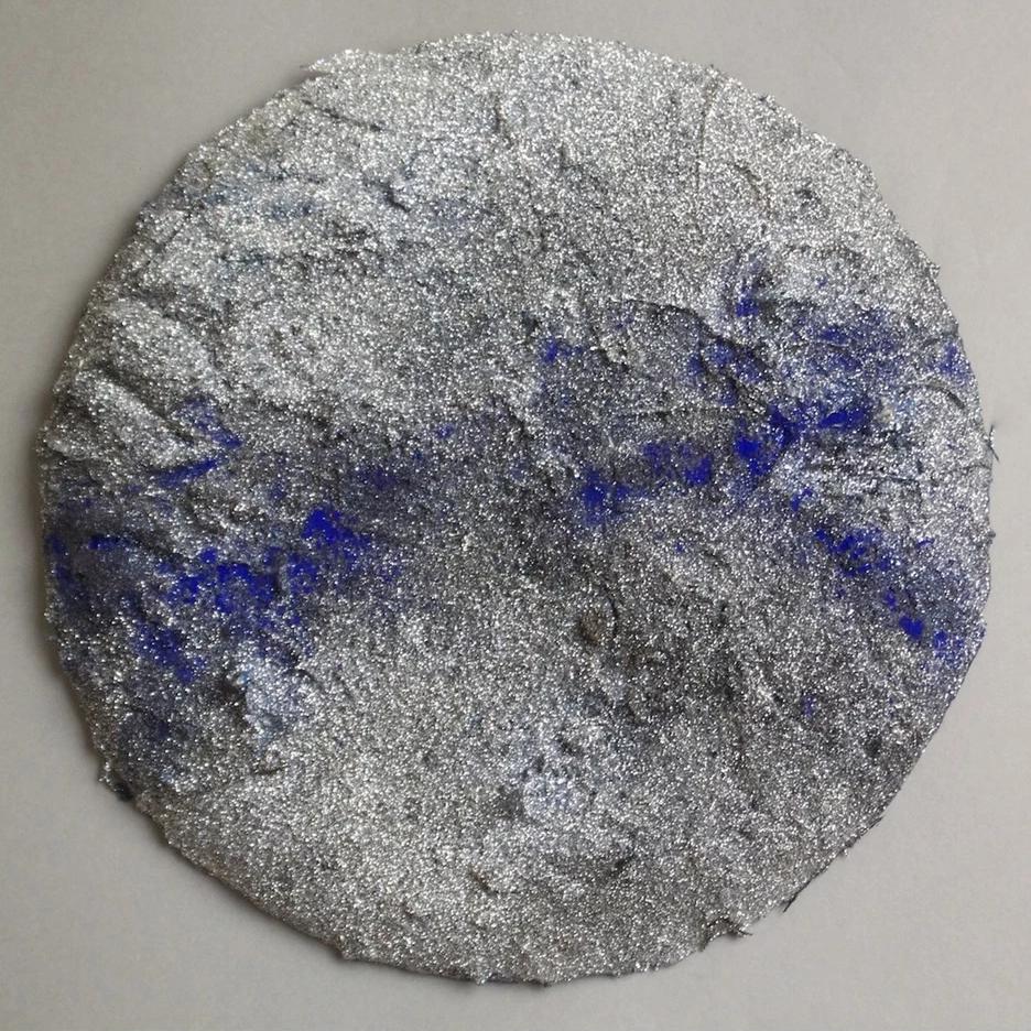 Constellation 6 by Daniele Pollitz, Acrylic Paste and Diamond Dust