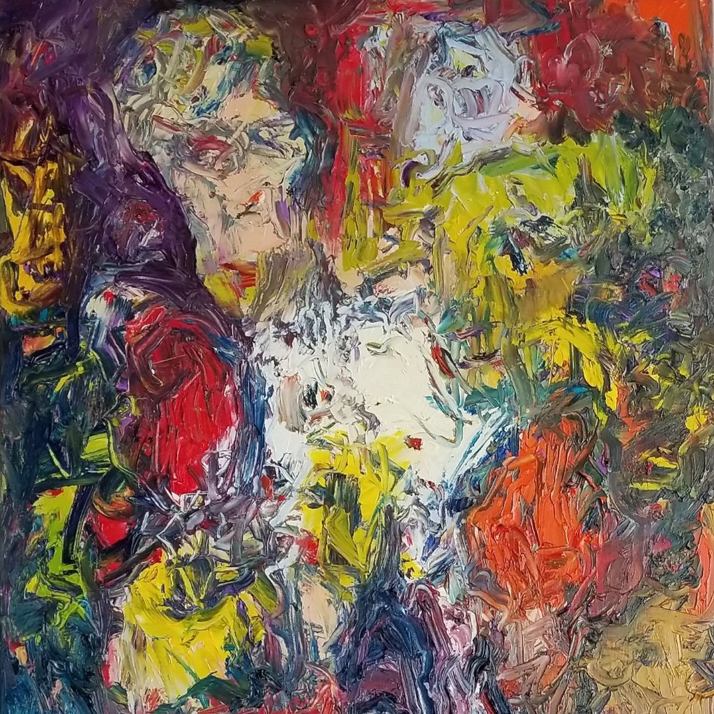 Seance Time by Norman Liebman, Oil on Canvas