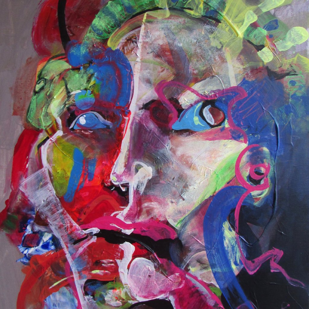 Medusa by Rastko Vidovic, Acrylic on Canvas