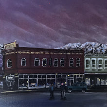 Stanislawski Building Ouray by Phillip Conner, Spray Paint and Acrylic