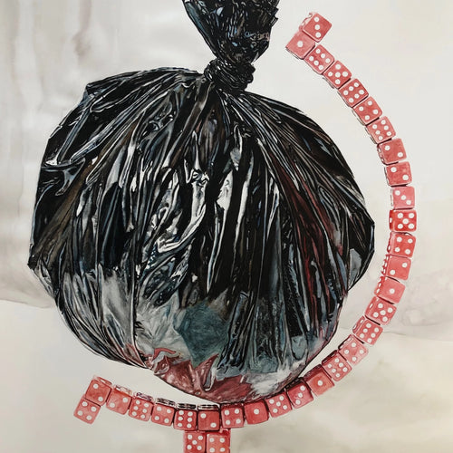 Globe by Yourden Ricardo, Watercolor on Paper