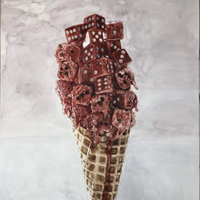 This is Not an Ice Cream by Yourden Ricardo, Watercolor on Paper