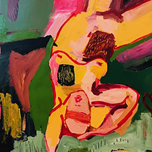 Falling in Love by Sharon Monagle, Acrylic and Pastel on Canvas