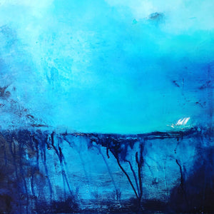 What Lies Beneath by Eleanor McKnight, Oil and Acrylic on Canvas