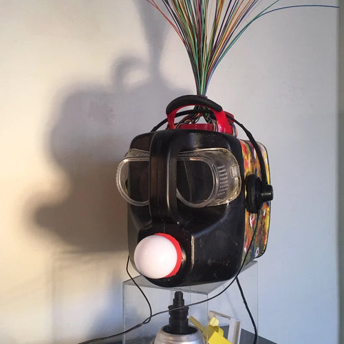 The Bottom Feeder by Daniele Pollitz, Assemblage of Found Objects and Paint