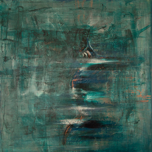 Release III by Lisa Izquierdo, Mixed Media on Canvas