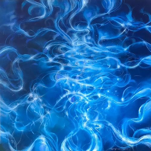 Island Visible Light by Robert Lyn Nelson, Oil on Canvas