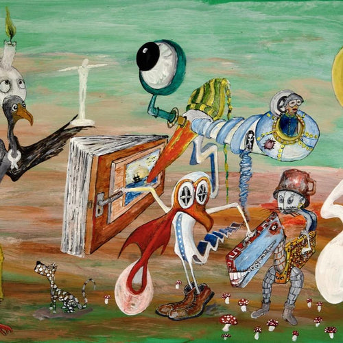 The Holy Gathering by Jonni Ekdahl, Gouache on Paper