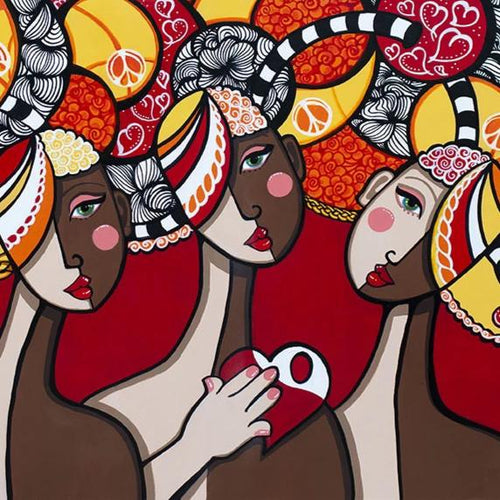 Me Too by Jacqui Miller, Acrylic on Canvas