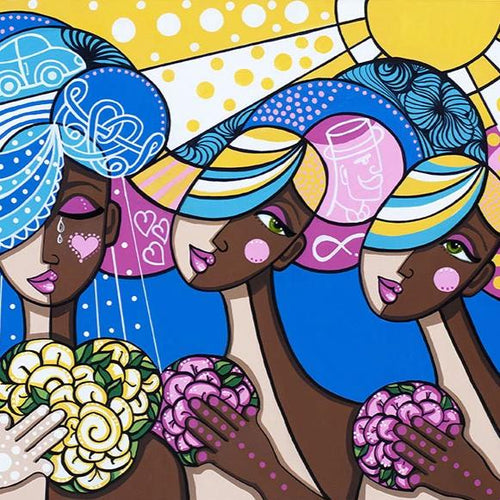 The Bride by Jacqui Miller, Acrylic on Canvas