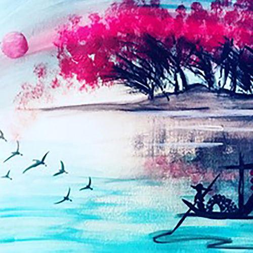 Wandering by Ji Na, Acrylic on Canvas