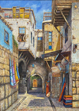 "Old Damascus" by  Kamal Habib Hasan, Oli on Canvas