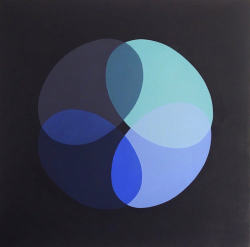 Lines Of Utopia By David Stein, Acrylic On Canvas