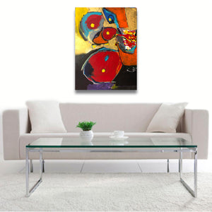 The Juggler by Michael Katz, Multimedia on Stretched Canvas