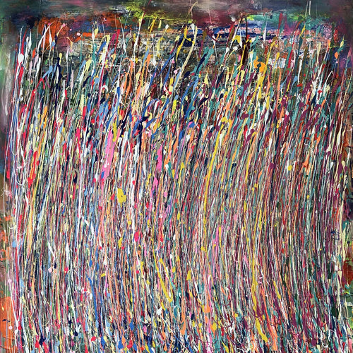 Mode Colour by Courtney Kolker, Acrylic on Canvas