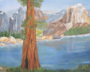 “Yosemite” by “Yosemite”, Oil on Canvas