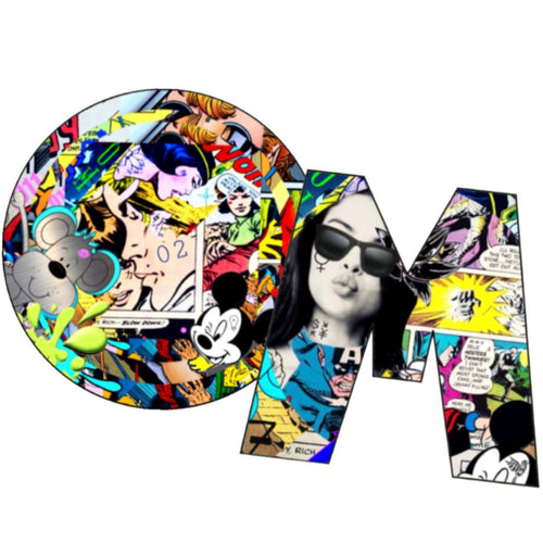 OM/ .02 by Joy Hutchins, Digital Print