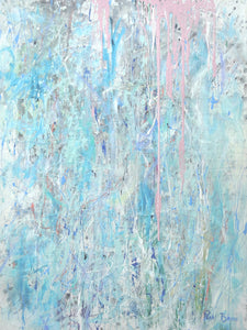 Pink Harbour by Pearl Bayne, Mixed Media on Canvas