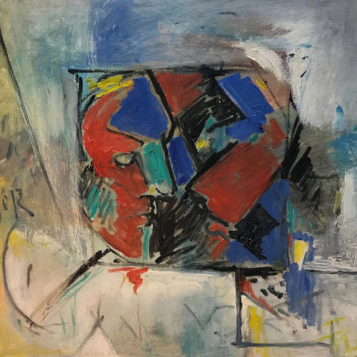 Profile by Labor Robert, Oil on Canvas