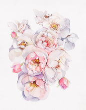 "Roses" By Media Jamshidi, Watercolor On Paper