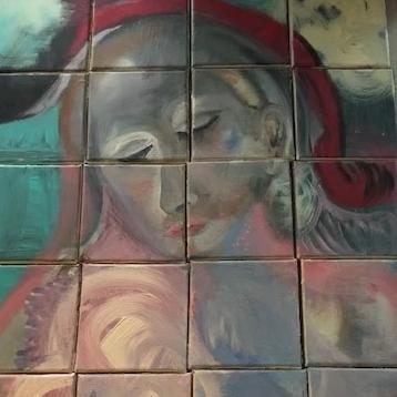 Pieces by Monica Pennetti, Acrylic on Canvas