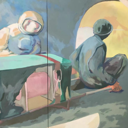 Purloining by Angelo Troilo, Oil on Canvas