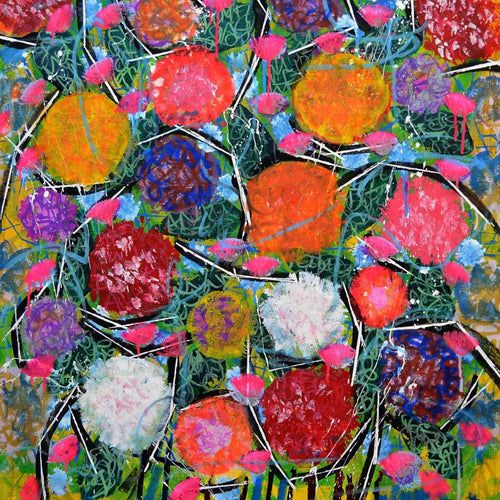 Relative To Love By Franck de las Mercedes, Acrylic On Canvas