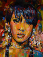 Rihanna by Robert Lyn Nelson, Oil on Canvas